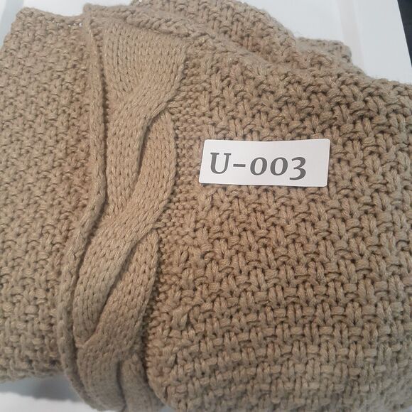 Grecerelle Womens Cardigan Sweater Beige Long Sleeve Open Front Neckline L - Picture 7 of 7